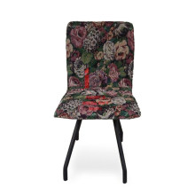 Chaise en fer floral